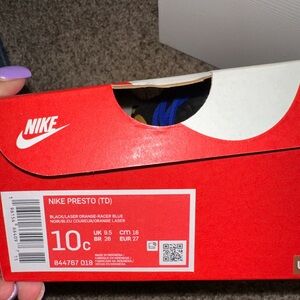 Toddler unisex Nike presto